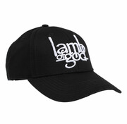 czapka z daszkiem Lamb Of God - Logo - ROCK OFF - LAMBCAP01B ROCK OFF
