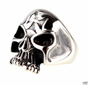 pierścionek ETNOX - Iron Cross Skull - SR1156 ETNOX