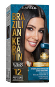 Kareol BRAZILIAN KERATIN Brazylijski zestaw do keratynowego prostowania włosów