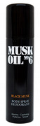 Gosh MUSK OIL NO 6 BODY SPRAY DEODORANT (BLACK MUSK) Dezodorant w spray'u