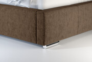 Laris Polska Łóżko tapicerowane SINES beżowe monolith