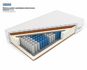 Laris Polska Pocket z podwójnym obustronnym kokosem Tyche pokrowiec Dormia