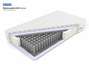 Laris Polska Materac pocket z HR Penelopa pokrowiec Dormia