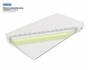 Laris Polska Materac wysokoelastyczny z lateksem Tanatos pokrowiec Margrita