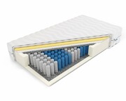 Laris Polska Materac pocket memory z lateksem Hades pokrowiec Aloe Vera