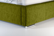 Laris Polska Łóżko tapicerowane SAGRES zielone casablanca