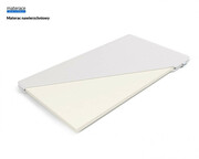 Laris Polska Materac nawierzchniowy Lora pokrowiec Mikrofibra