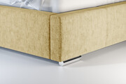 Laris Polska Łóżko tapicerowane LAGOS ecru monolith