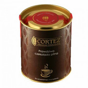 Czekolada do picia ciemna z malinami 200g Cortez 8829 CORTEZ