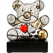 Figurka Golden Truly Yours 30cm Romero Britto Goebel 66-452-51-1 GOEBEL