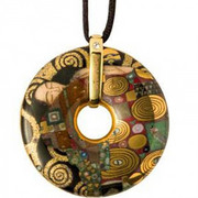 Naszyjnik Spełnienie Gustaw Klimt Goebel 66-989-60-9 GOEBEL