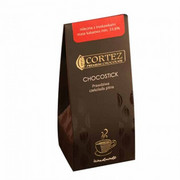 Czekolada mleczna z truskawkami na patyku chocostick 40g Cortez 8811 CORTEZ