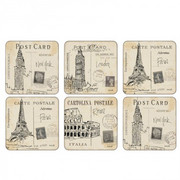 Podkładki Postcard Sketches 30.5 x 23 cm Pimpernel 10568862e PIMPERNEL