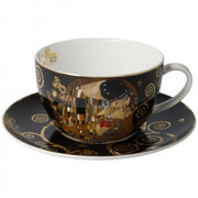 Filiżanka śniadaniowa Pocałunek 500 ml Gustaw Klimt Goebel 67-012-72-1 GOEBEL