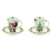 Filiżanki espresso Magic Christmas 50 ml 2szt. Easy Life 880-9054 EASY LIFE ŚWIĘTA