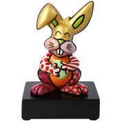 Figurka Orange Rabbit 14 cm Romero Britto Goebel 66-452-78-1 GOEBEL
