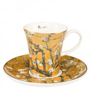 Filiżanka espresso Almond Tree Gold 100ml Vincent van Gogh Goebel 67-011-57-1 GOEBEL