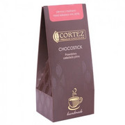 Czekolada ciemna z malinami na patyku chocostick 40g Cortez 8810 CORTEZ