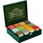 Skrzynka drewniana z herbatami 12 smaków 120 torebek AhmadTea 1248 AHMAD TEA