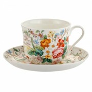 Filiżanka Biała Kwiaty 370ml English Collection 115-5103 ENGLISH COLLECTION