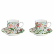 Zestaw 2 filiżanek Kwiaty z motylem 110ml Easy Life 880-8653 NUOVA R2S