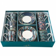 Komplet filiżanek do espresso Ptaki i Kwiaty Easy Life 880-8471 NUOVA R2S