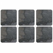 Podkładki Midnight Slate 10.5x10.5 cm Pimpernel 10268756e PIMPERNEL