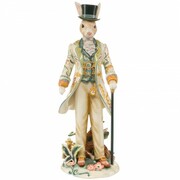 Figurka Gentleman Bunny with Top Hat 50 cm Goebel 51-050-01-1 GOEBEL