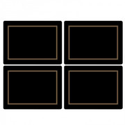 Podkładki Black Classic 40x29.5 cm Pimpernel 10648062e PIMPERNEL