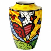 Wazon miniatura A New Day 12,5cm Romero Britto Goebel 67-016-05-1 GOEBEL