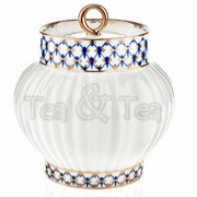 Cukiernica Siatka Kobaltowa 390ml Łomonosov 3935 ŁOMONOSOV