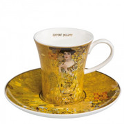 Filiżanki espresso Adele 100ml Gustaw Klimt Goebel 67-011-66-1 GOEBEL