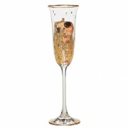 Kieliszek do szampana Pocałunek Gustaw Klimt Goebel 66-926-70-8@ GOEBEL