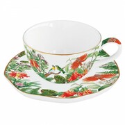 Filiżanka w Kwiaty Liście z Ptaszkami 250 ml Easy Life 880-8675 NUOVA R2S