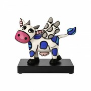 Figurka Flaying Cow 19 cm Romero Britto Goebel 66-453-10-1 GOEBEL
