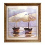 Obraz Joaquin Sorolla - Łodzie na plaży Goebel 67-018-11-1 GOEBEL