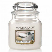 Świeca średnia Yankee Candle Baby Powder 20131 YANKEE CANDLE