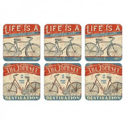 Podkładki Beautiful Ride 10.5x10.5 cm Pimpernel 10268808s PIMPERNEL