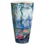 Wazon Seerosen mit Weide 28cm Claude Monet Goebel 66-539-03-1 GOEBEL