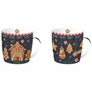 Kubki Piernikowy ludzik 350 ml 2 szt. Easy Life 880-9272 EASY LIFE ŚWIĘTA