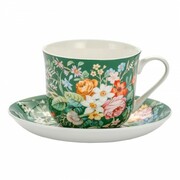 Filiżanka Zielona Kwiaty 370ml English Collection 115-5403 ENGLISH COLLECTION