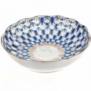 Rozetka na konfiturę Siatka Kobaltowa 10cm Łomonosov 3963 ŁOMONOSOV