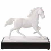 Figurka Horse Gracieux Blanc-or 32 x 28 cm L?Art d?Objets Chevaux Goebel 30-800-01-1 GOEBEL