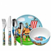 Zestaw obiadowy dla dzieci Wickie Pirat 6 części WMF 1294359964* WMF