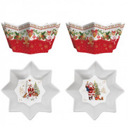 Miski Christmas Memories 14 cm 2szt. Easy Life 880-9131 EASY LIFE ŚWIĘTA