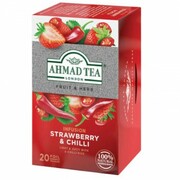 Herbata w saszetkach alu Infusion strawberry& chilli 20szt AhmadTea 12152 AHMAD TEA