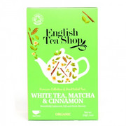 Herbata White Tea, Matcha, Cinnamon 20 saszetek English Tea Shop 3861 English Tea Shop