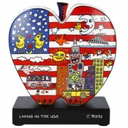 Figurka Living in the USA 10 x 19 cm James Rizzi Goebel 26-103-08-1 GOEBEL