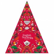 Herbaciany Kalendarz Adwentowy red 25 piramidek English Tea Shop 9752 English Tea Shop