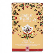 Herbata White Tea Lychee Cocoa 20 saszetek English Tea Shop 3860 English Tea Shop